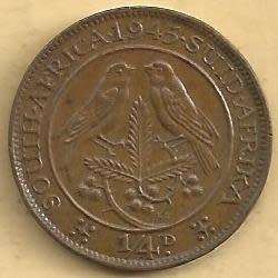 1945 - Quarter Penny / Farthing. - EF condition as per scan.