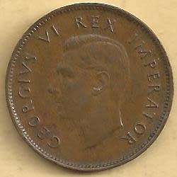 1945 - Quarter Penny / Farthing. - EF condition as per scan.