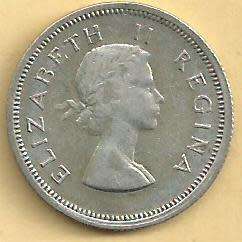 1956 - Sixpence /  6d . - VF condition as per scan.