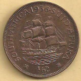 1936 - Half Penny /  1/2d . - VF details as per scan.