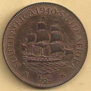 1940 - Half Penny /  1/2d . - VF details as per scan.