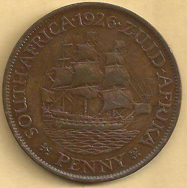 Scarce - 1926 - Penny /  1d . - VF condition as per scan.