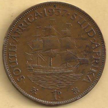 1937 - Penny /  1d . - VF condition as per scan.