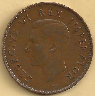 1937 - Penny /  1d . - VF condition as per scan.