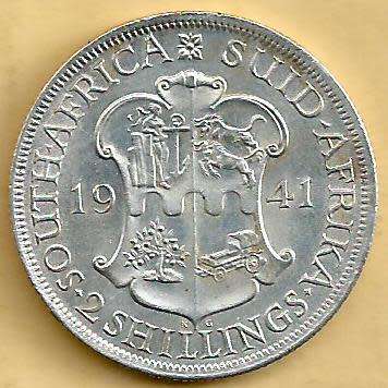 1941 - Two Shillings /  2/- . - EF condition as per scan.