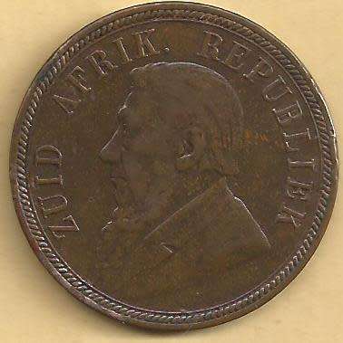 Scarce - 1892 - Penny /  1d . - VF condition as per scan.
