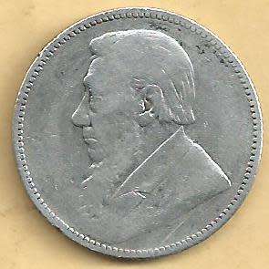 Scarce - 1896 - One Shilling /  1/- . - Fair condition as per scan.