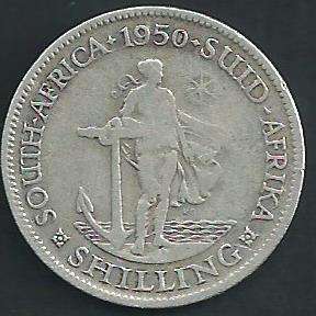 1950 - Shilling /  1/-  - as per scan.