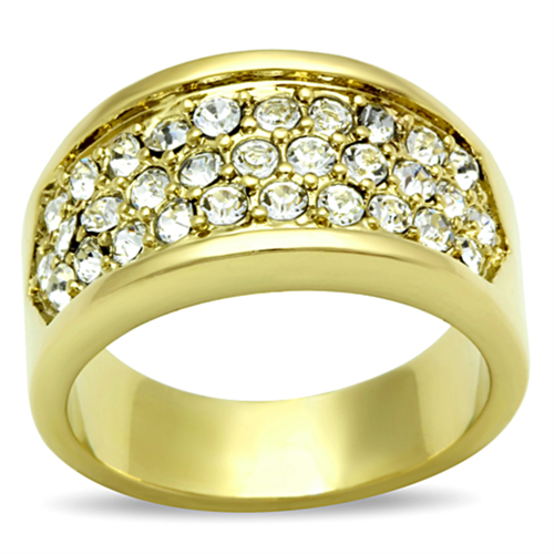 GORGEOUS SPARKLING SIMULATED DIAMOND LADIES RING