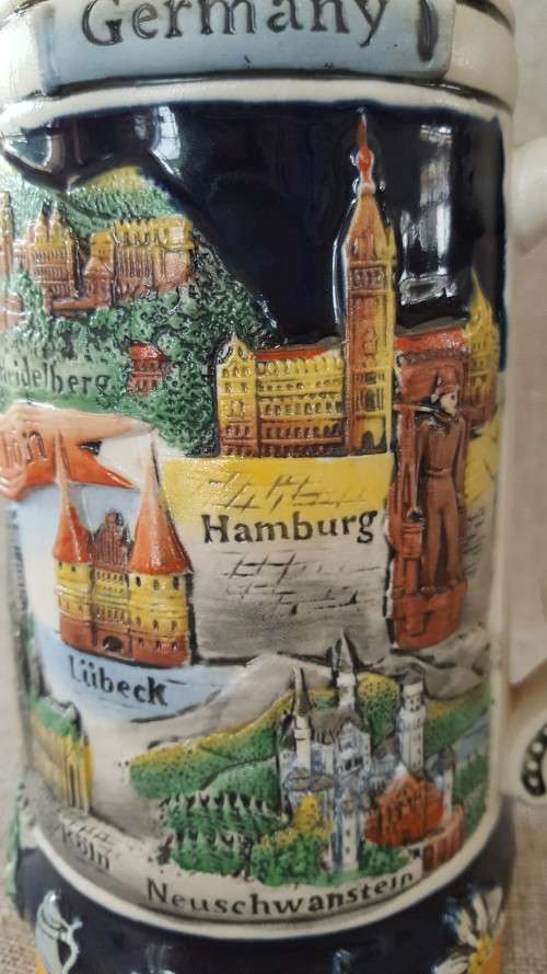 GERMAN BEER STEIN  by GERZ