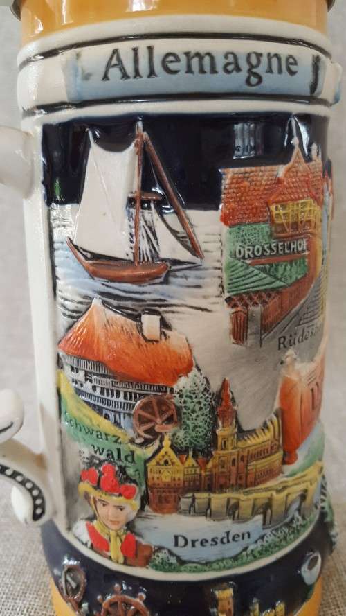 GERMAN BEER STEIN  by GERZ