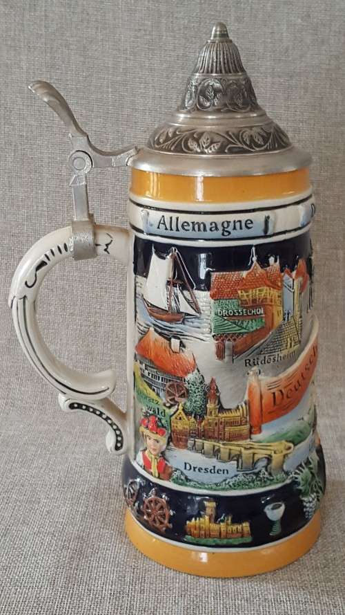 GERMAN BEER STEIN  by GERZ