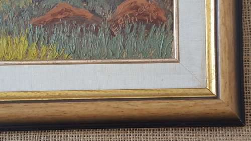 Original Oil  Landscape by E A Appelgryn (SA)