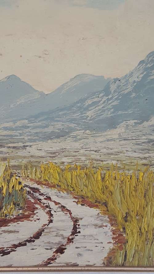 Original Oil  Landscape by E A Appelgryn (SA)