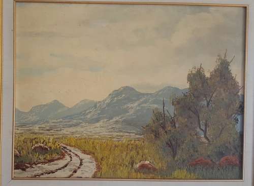 Original Oil  Landscape by E A Appelgryn (SA)