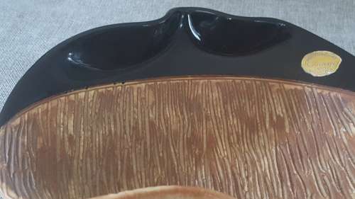 Vintage Wien Werkstatte Ceramic Bowl by Stephan Coneye (1907 - 1979)