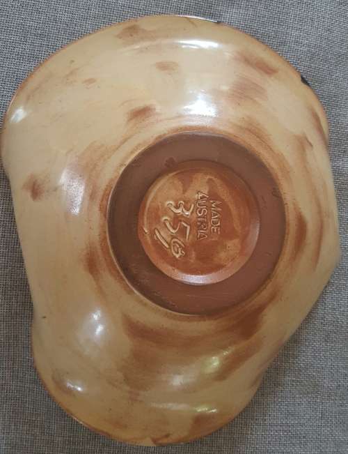 Vintage Wien Werkstatte Ceramic Bowl by Stephan Coneye (1907 - 1979)