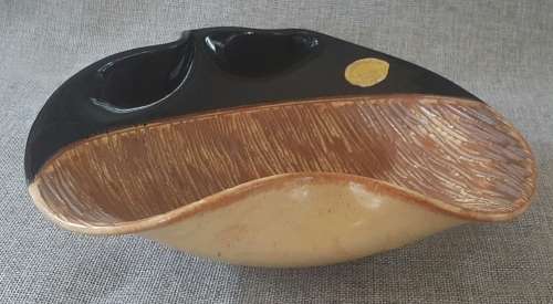 Vintage Wien Werkstatte Ceramic Bowl by Stephan Coneye (1907 - 1979)