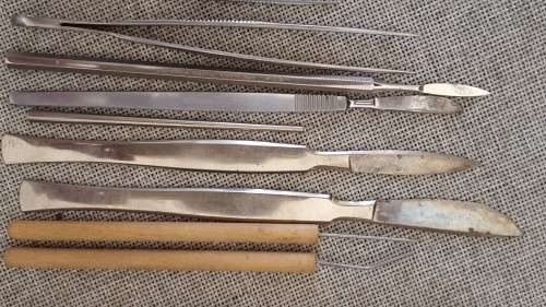 Vintage Boxed  Medical Dissection Kit