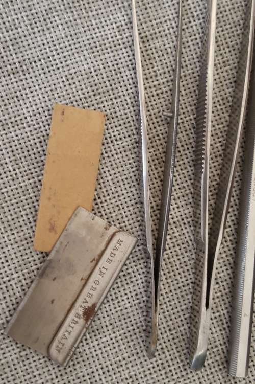 Vintage Boxed  Medical Dissection Kit