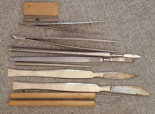 Vintage Boxed  Medical Dissection Kit