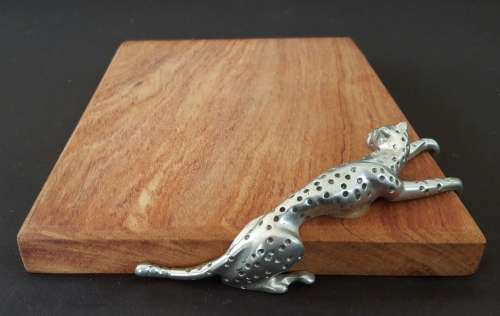 Diana Carmichael Cheetah Cheese Board Small