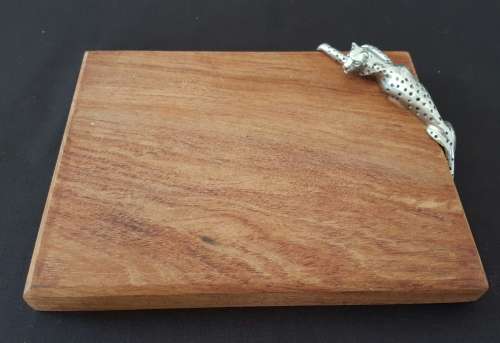 Diana Carmichael Cheetah Cheese Board Small