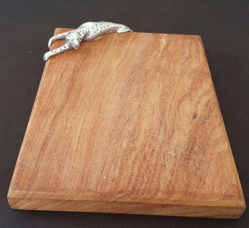 Diana Carmichael Cheetah Cheese Board Small