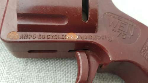 Novel 1965 WEN model 75 Electric Soldering Pistol with ATR (Automatic Thermal Regulation)