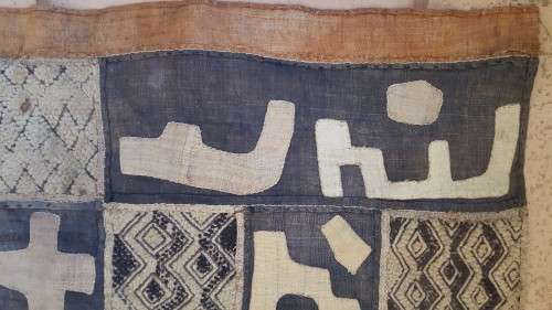 Unique KUBA CLOTH from DRC (formerly Zaire) African Textile  #Mudcloth #Barkcloth #Raffiacloth