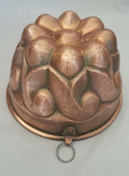 Vintage Copper Jelly Mould