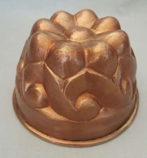 Vintage Copper Jelly Mould