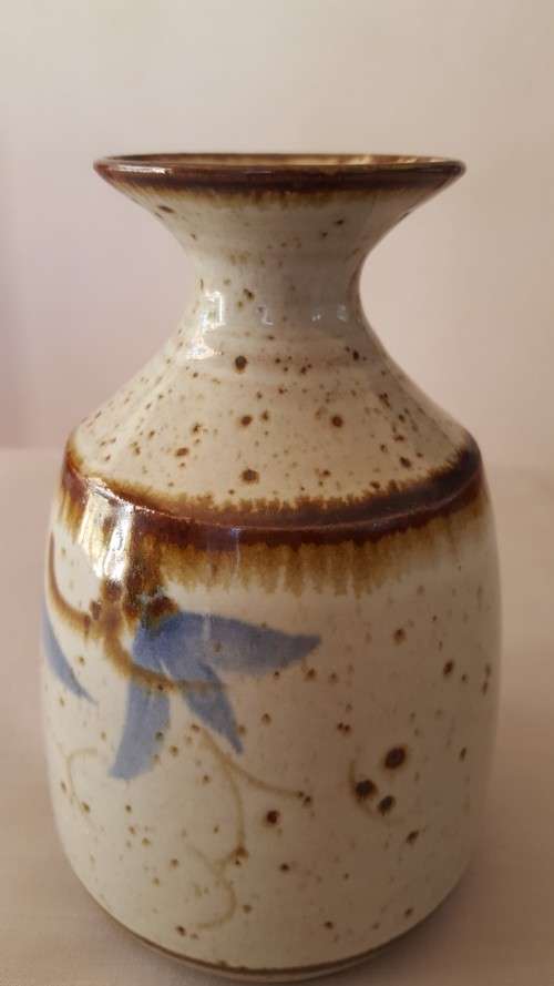 Ceramic Vase by SA Master Potter & Artist Timothy Morris (1941-1990)