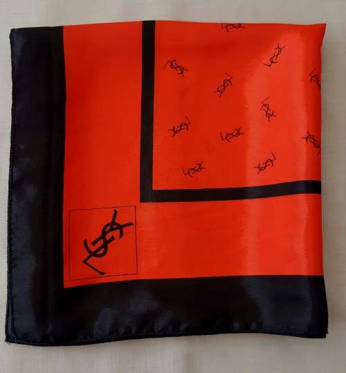 Vintage  Yves Saint Laurent Silk Scarf