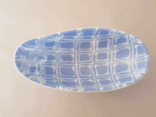 Rare & Collectable Kalahari Studio Pottery Oval  Bowl
