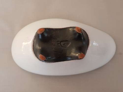 Rare & Collectable Kalahari Studio Pottery Oval  Bowl