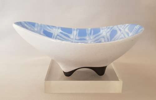 Rare & Collectable Kalahari Studio Pottery Oval  Bowl