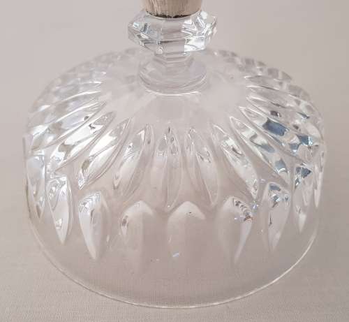 Sterling Silver & Crystal Candy/Nut Bowl by CBZ Holland