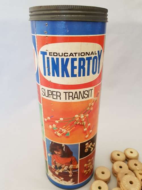 ORIGINAL 1960'S TINKERTOY CONSTRUCTION SET NO 146