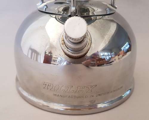 Original Chrome TILLEY  Paraffin Pressure Lamp