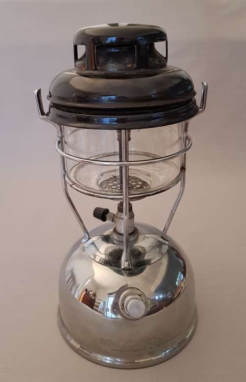 Original Chrome TILLEY  Paraffin Pressure Lamp