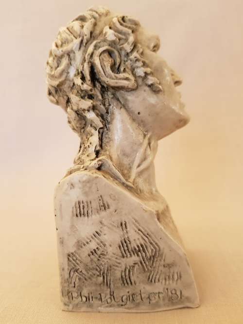 "LA DOULEUR" (Pain) Bust by Phil Potgieter 1981