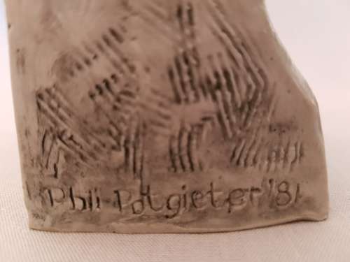 "LA DOULEUR" (Pain) Bust by Phil Potgieter 1981