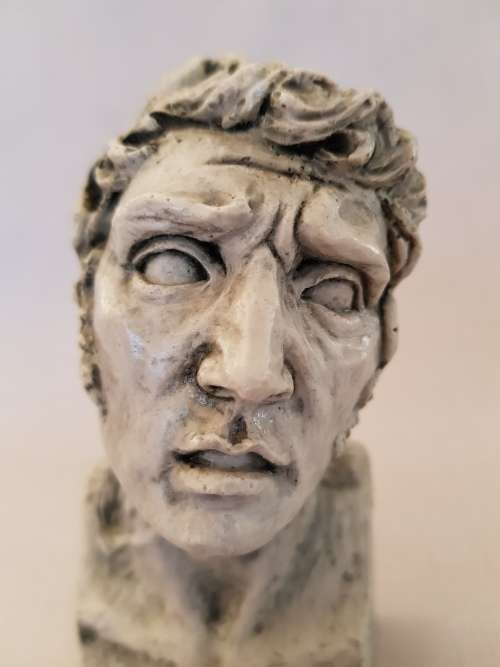 "LA DOULEUR" (Pain) Bust by Phil Potgieter 1981