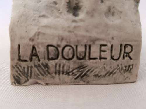 "LA DOULEUR" (Pain) Bust by Phil Potgieter 1981