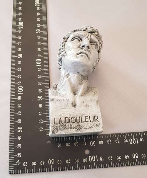 "LA DOULEUR" (Pain) Bust by Phil Potgieter 1981