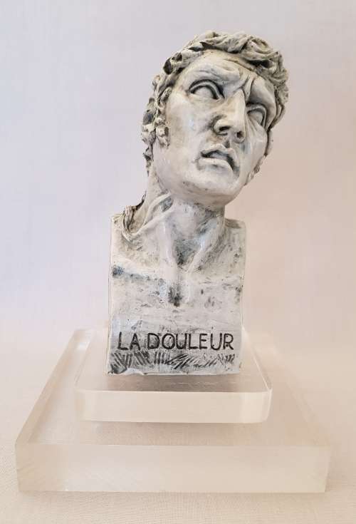 "LA DOULEUR" (Pain) Bust by Phil Potgieter 1981