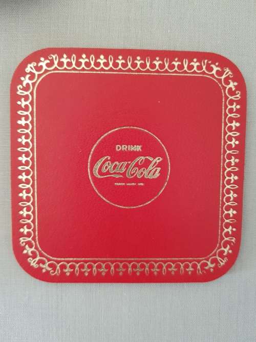 VINTAGE COCA-COLA MEMORABILIA - EIGHT COASTERS IN THE ORIGINAL BOX