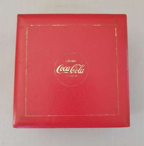 VINTAGE COCA-COLA MEMORABILIA - EIGHT COASTERS IN THE ORIGINAL BOX