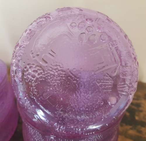 Mid-Century Modern Arabia (Nuutajarvi Notsho, Finland) Lilac "Fauna" No 150  Bowls Set